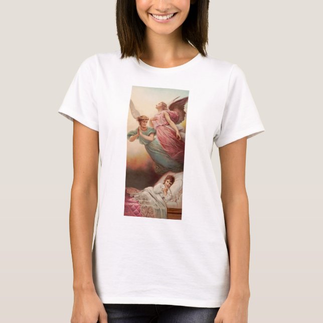 Schutzengel mit Kind T-Shirt (Vorderseite)