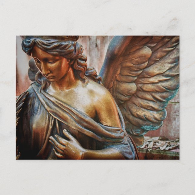 Schutzengel Postkarte (Vorderseite)