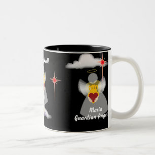 Schutzengel Tasse-Fertigen besonders an Zweifarbige Tasse
