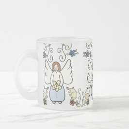 Schutzengel-Tasse Mattglastasse