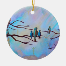 Schutzengel-Verzierung Keramikornament