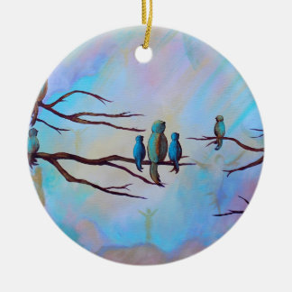 Schutzengel-Verzierung Keramikornament