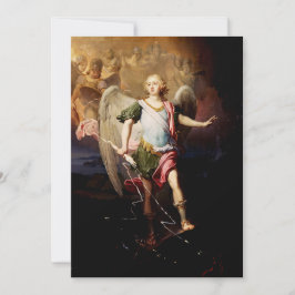 Schutzengel von Wladimir Borovikowsky Feiertagskarte
