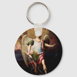 Schutzengel von Wladimir Borovikowsky Schlüsselanhänger