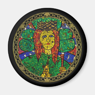 Schutzheilige der Depression und Angst St. Dymphna Magnet