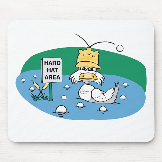 Schutzhelm-Bereich Mousepad (Vorne)