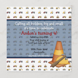 Schutzhelmeinladung Einladung