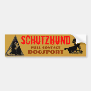 Schutzhund Autoaufkleber