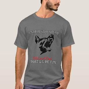 SCHUTZHUND DEUTSCHE DEUTSCHE GSD BARK BITE T-Shirt