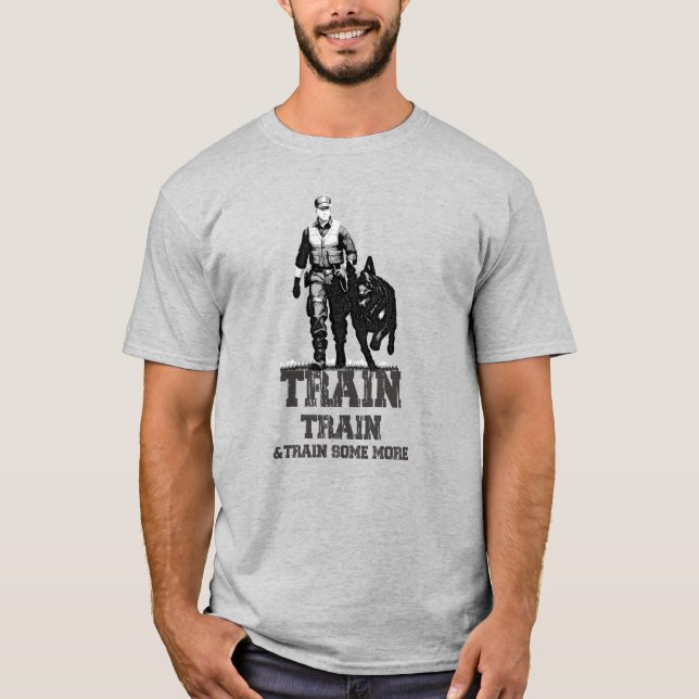SCHUTZHUND FELD-SHIRT T-Shirt (Vorderseite)
