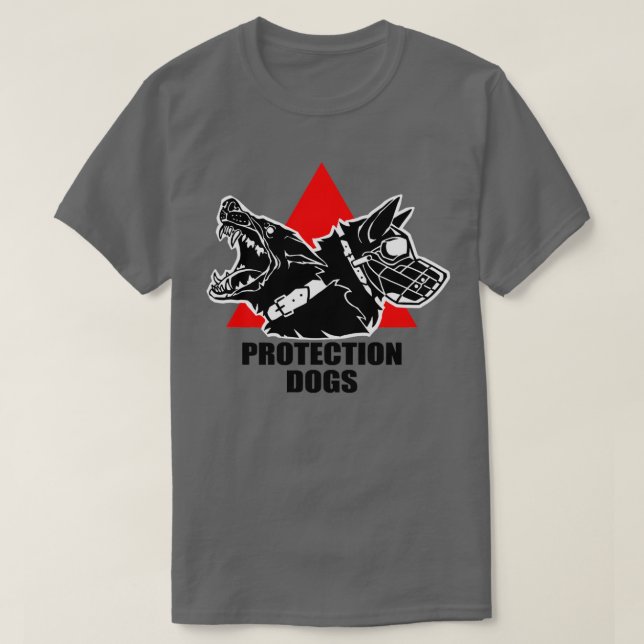 Schutzhunde IPO-Überwachung K9  T-Shirt (Design vorne)
