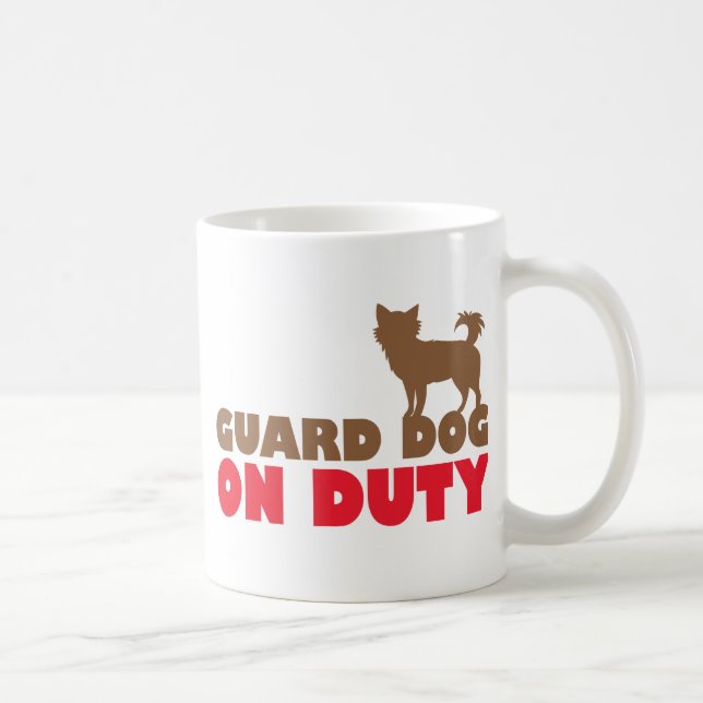 SchutzhundeChihuahua im Dienst Tasse (Rechts)