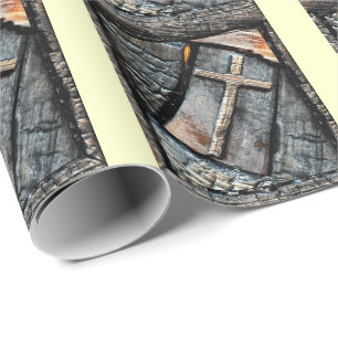 Schutzkreuz Geschenkpapier