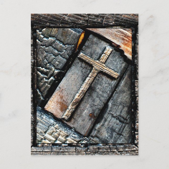 Schutzkreuz Postkarte (Vorderseite)