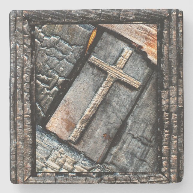 Schutzkreuz Steinuntersetzer (Vorderseite)
