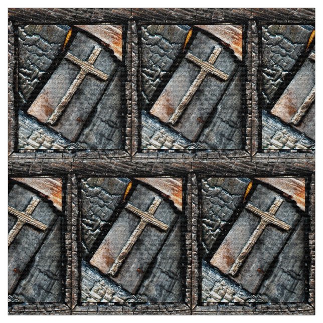 Schutzkreuz Stoff (Muster)