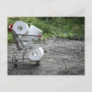 Schutzmaske Corona Postkarte