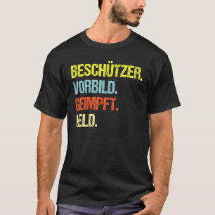 Schutzmodell mit geimpfter Heldenimpfung T-Shirt