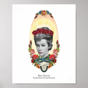 Schutzpatron der Hairstylisten 8x10 Druck Poster