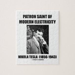 Schutzpatron des modernen Stroms (Nikola Tesla) Puzzle