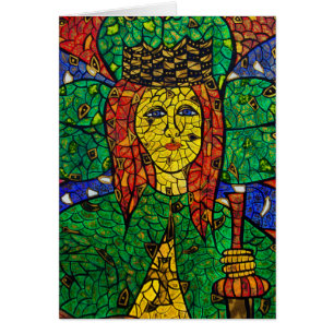 Schutzpatron von Krisen-und Angst-St. Dymphna