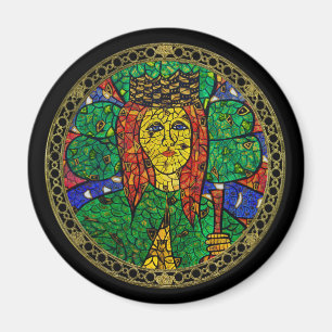 Schutzpatron von Krisen-und Angst-St. Dymphna Magnet