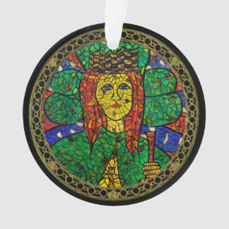 Schutzpatron von Krisen-und Angst-St. Dymphna Ornament
