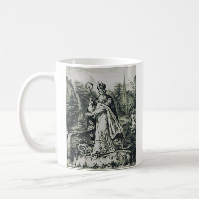 Schutzpatron von St. Patrick in Irland Kaffeetasse (Links)