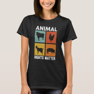 Schutzrechte für lebende Tiere T-Shirt