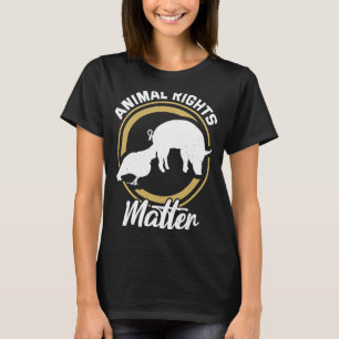 Schutzrechte für lebende Tiere T-Shirt