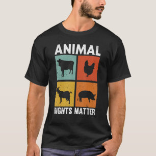 Schutzrechte für lebende Tiere T-Shirt