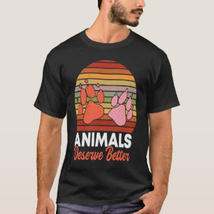 Schutzrechte für lebende Tiere T-Shirt