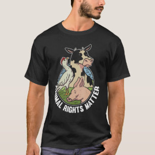 Schutzrechte für lebende Tiere T-Shirt