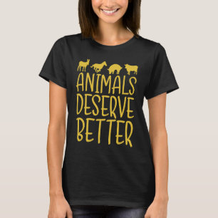 Schutzrechte für lebende Tiere T-Shirt