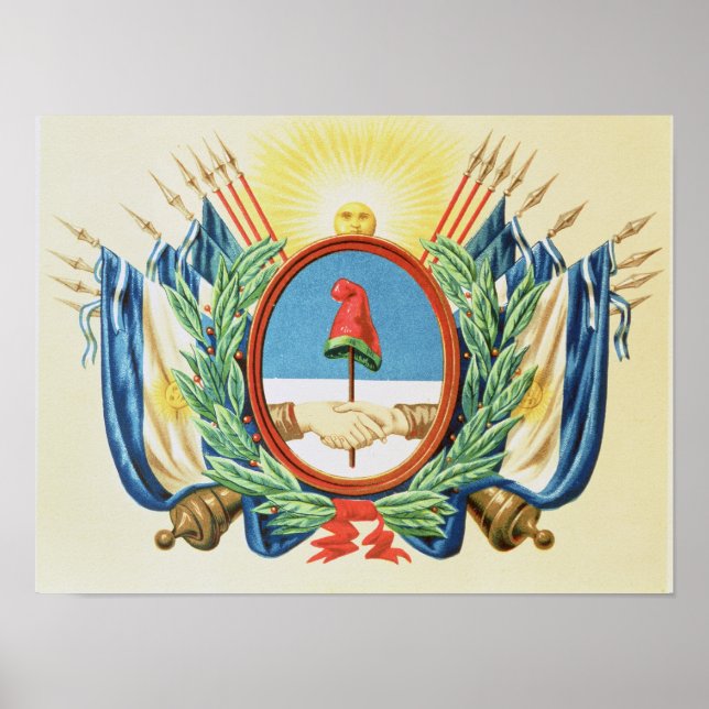 Schutzschild des argentinischen Bundes Poster (Vorne)