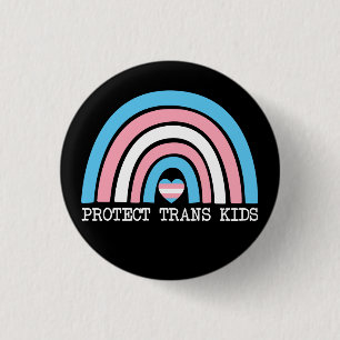 Schützt Trans-Kinder Button