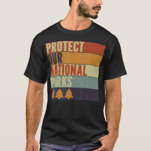 Schützt unsere 63 Nationalparks US Outdoor Wandern T-Shirt