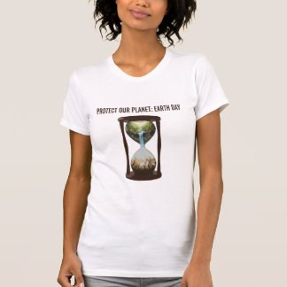 Schützt unseren Planeten Erde Tag der Umweltwahrne T-Shirt