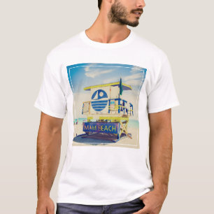 Schutzturm  South Beach, Miami, Fl T-Shirt