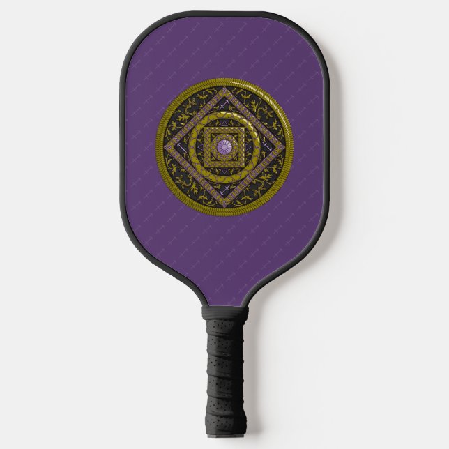 Schützus Mandala Pickleball Schläger (Vorderseite)