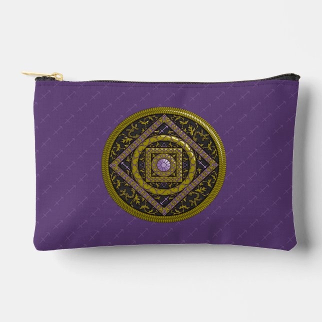 Schützus Mandala Zubehörtasche (Vorderseite)