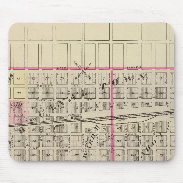 Schuyler und Leigh, Nebraska Mousepad (Vorne)