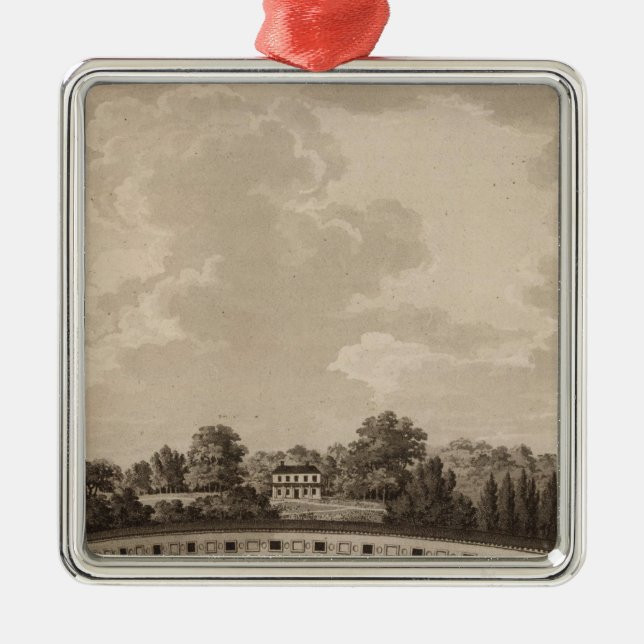 Schuylkill Ornament Aus Metall (Vorne)