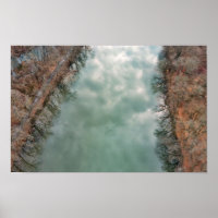 Schuylkill River Clouds Reflektieren