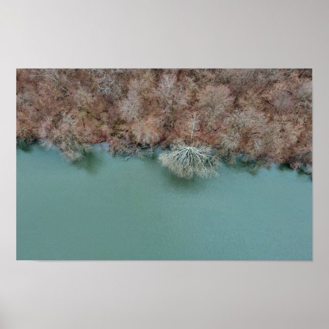 Schuylkill River Trees Sanatoga Poster (Vorne)