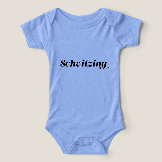 Schvitzing Yiddish-Spaß (Design Vorderseite)