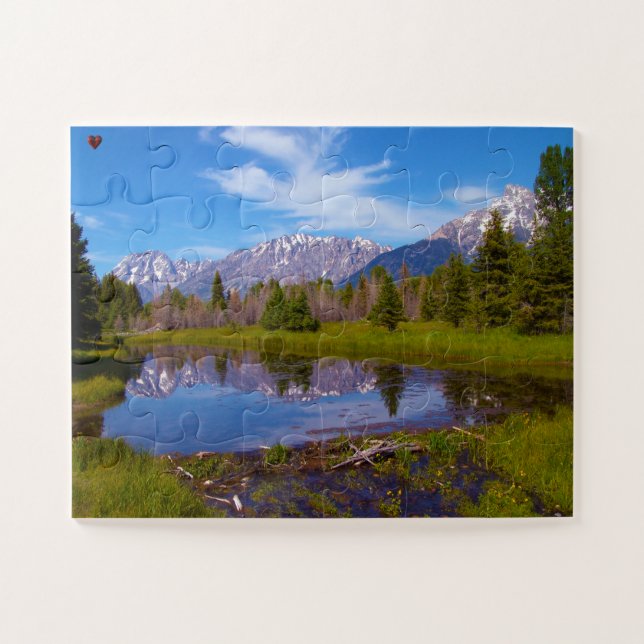 Schwabacher Landing Wyoming Puzzle (Horizontal)