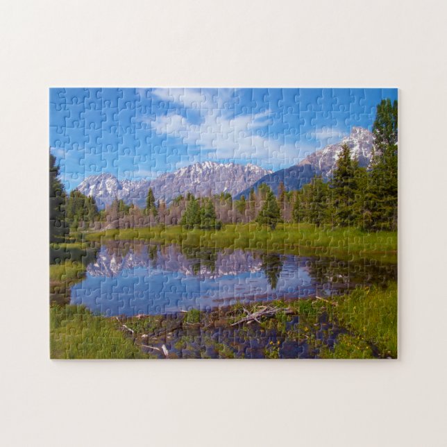 Schwabacher Landing Wyoming . Puzzle (Horizontal)