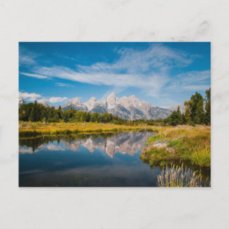 Schwabacher Landung im Grand Teton Nationalpark Postkarte