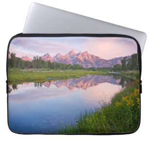 Schwabacher Landungs-Sonnenaufgang Laptopschutzhülle